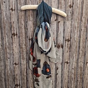 Gorgeous Floral Ombre Scarf